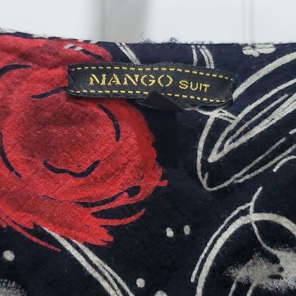 Mango Suit Colorfully Designed Slip on Dress w front pockets, size XL - Picture 2 of 4